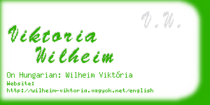 viktoria wilheim business card